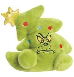 A totally adorable yet mischievous looking Mr Grinch, in a soft toy 