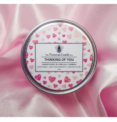a beautiful 100ml candle tin 