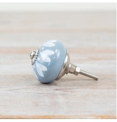 Upgrade your furniture with stylish Silver Ceramic Knobs for a chic, modern look.