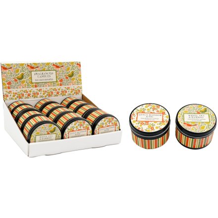 7.5cm Songbird Tin Candle