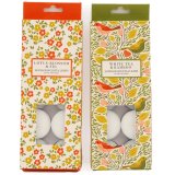 Create a warm, cozy glow with Pk10 Tealights Songbird 