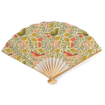 Songbird Paper Fan, 38cm 