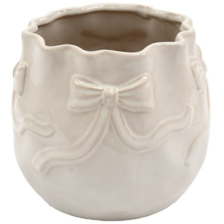 15.5cm Bow-Shaped Planter