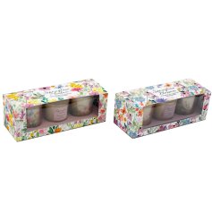 Brighten your home with the Springtime Candle Pots