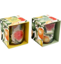 Brighten your space with the fresh, lively scent of our Citrus Candlepot.
