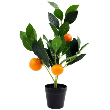 40cm Artificial Orange Tree