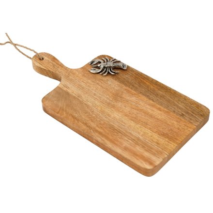 Lobster Wooden Board, 30cm