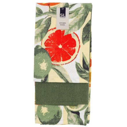 Citrus Tea Towels, Pk3 