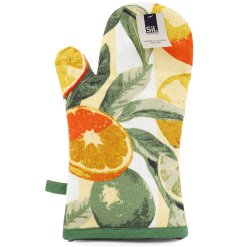 Keep your hands protected and chic with this 32cm Citrus Single Oven Glove for the kitchen.