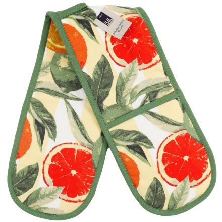 Citrus Double Oven Glove, 92cm 