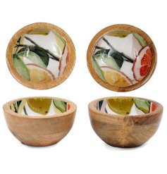 stylish fruit design bowl perfect for dips, snacks, and adding a fresh, summ