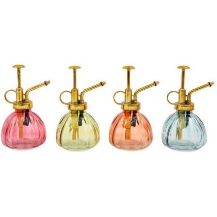 4/A Bohome Glass Plant Mister, 15cm 