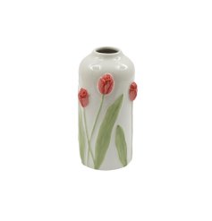 Enhance your decor with this stylish 25cm 3D tulip vase.