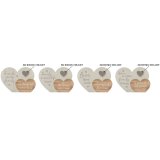 Add a charming touch to your home with this Double Heart decoration