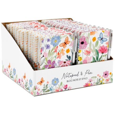 10cm Spring Notebook & Pen Set