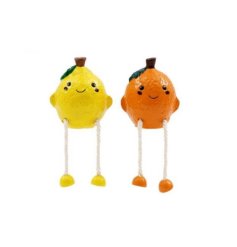 Add a zesty splash of colur with this 7x10.5cm Lemon/Orange Deco