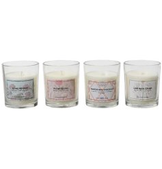 charming scented wax candles 