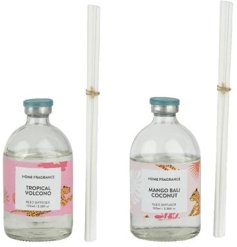 Enhance your space with the sleek and stylish Diffuser Glass Round 2ass