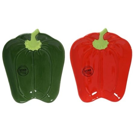2/A Glazed Pepper Plate, 16cm 