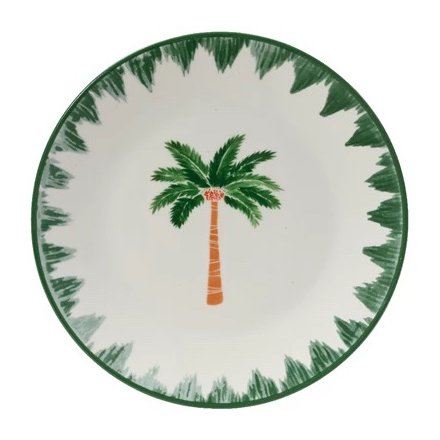 Begin mornings in style with our elegant Round Porcelain Breakfast Plate.