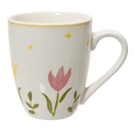 12cm Tulip Pattern Mug Decal