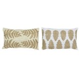 Charming leaf design cushions 