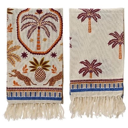 2/A Palm Tea Towel, 100cm 