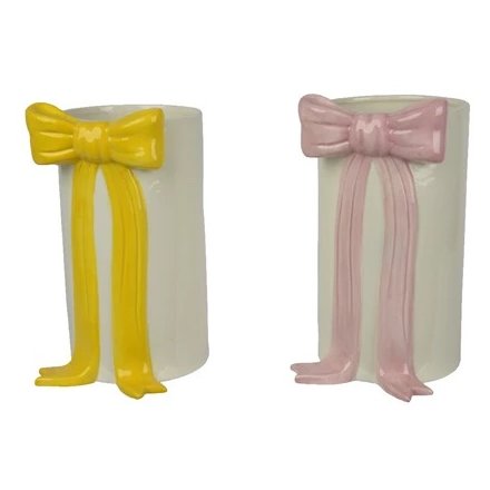Bow Vase Mix, 22.5cm