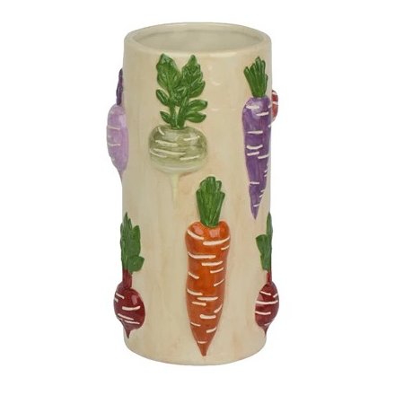 Homegrown Vegetable Vase