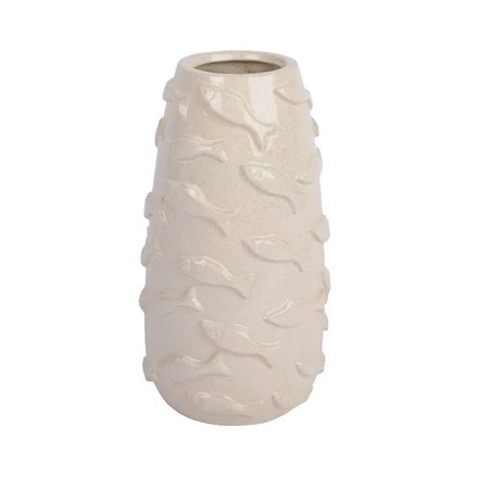 Reactive Fish Vase, 30cm