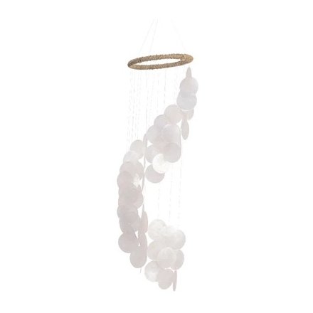 Decorative Capiz Chime, 63cm
