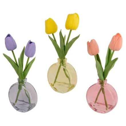 Tulips in Vase, 3a