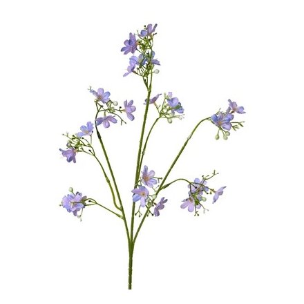 Spray Mini Flower Polyester Blossom, 67cm 