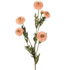 Add timeless elegance to any space with our lifelike Chrysanthemum on Stem Polyester Spray