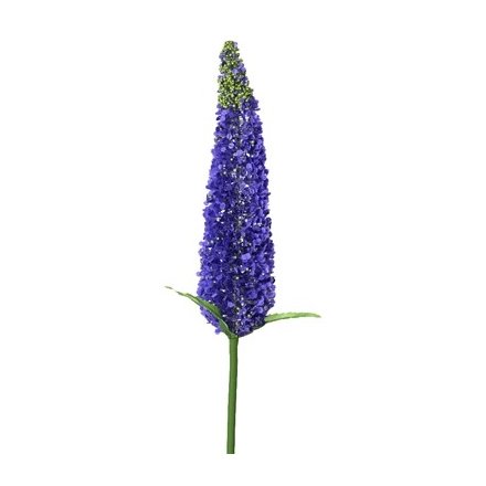 Bush On Stem Foam Bush W Leaf Spray, 79cm 