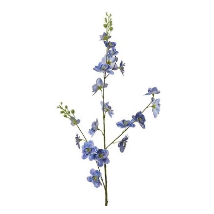 Delphinium Polyester Spray, 97cm 