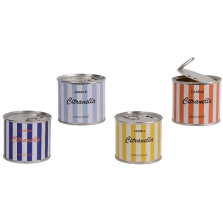 Citronella Candle Tin, 4a