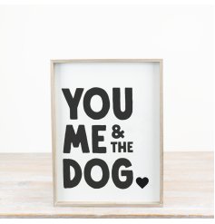 Natural-tone rustic wooden sign featuring bold black script text for a charming, chunky look.
