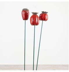 Ovary garden stake adds charm and elegance to your outdoor space.
