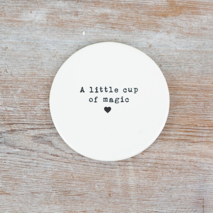 A Little Cup of Magic Coaster, 10cm