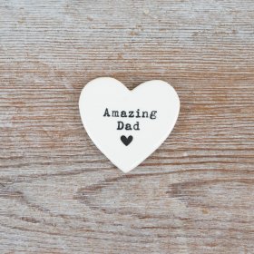 A sweet heart-shaped token crafted just for dads.