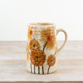 Add a pop of butter yellow to your home with this stunning vase for a bright, peaceful vibe.