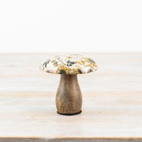 Add colour to the home this season with this beautiful warm sunflower design mushroom. 