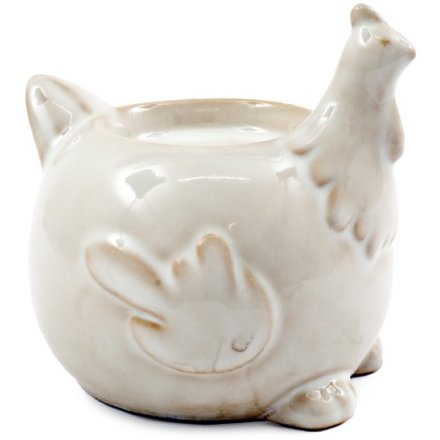 Chicken Tealight Holder, 9cm 