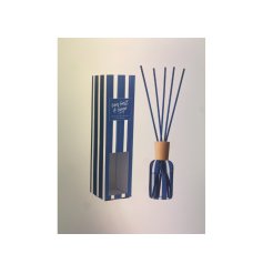 Enhance your space with the 200ml Blue Stripe Diffuser—stylish design meets calming essential oils for lasting freshne