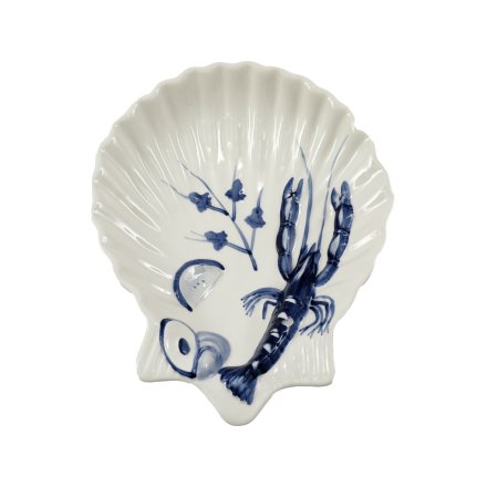 Blue Lobster Trinket Plate, 29cm 