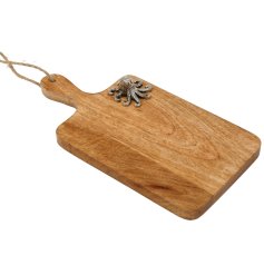 Add a splash of the sea to your home with this 30cm wooden tray,