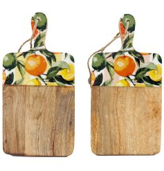 Brighten your kitchen with this citrus chopping board 