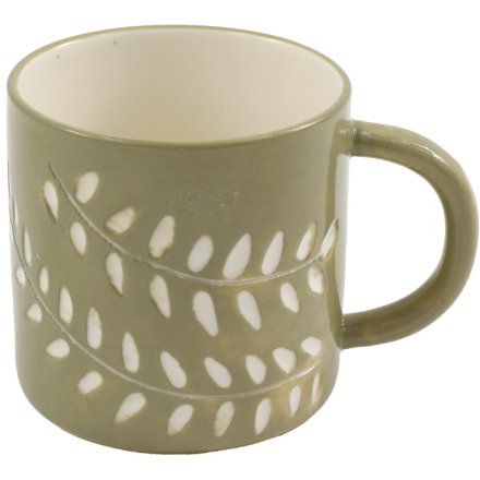 13cm Sage green Mug,