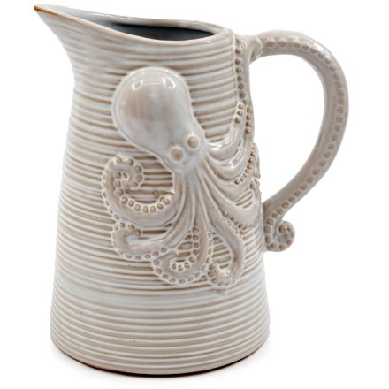  Octopus Jug, 16.5cm 